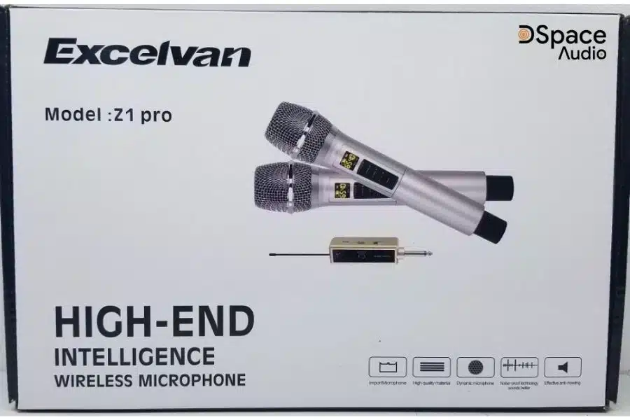 Mic Karaoke không dây Excelvan Z1 Pro - Ảnh 4