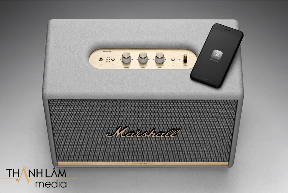  Marshall Woburn 2 - Kết nối nhanh chóng, mạnh mẽ và bền bỉ với bluetooth 5.0 