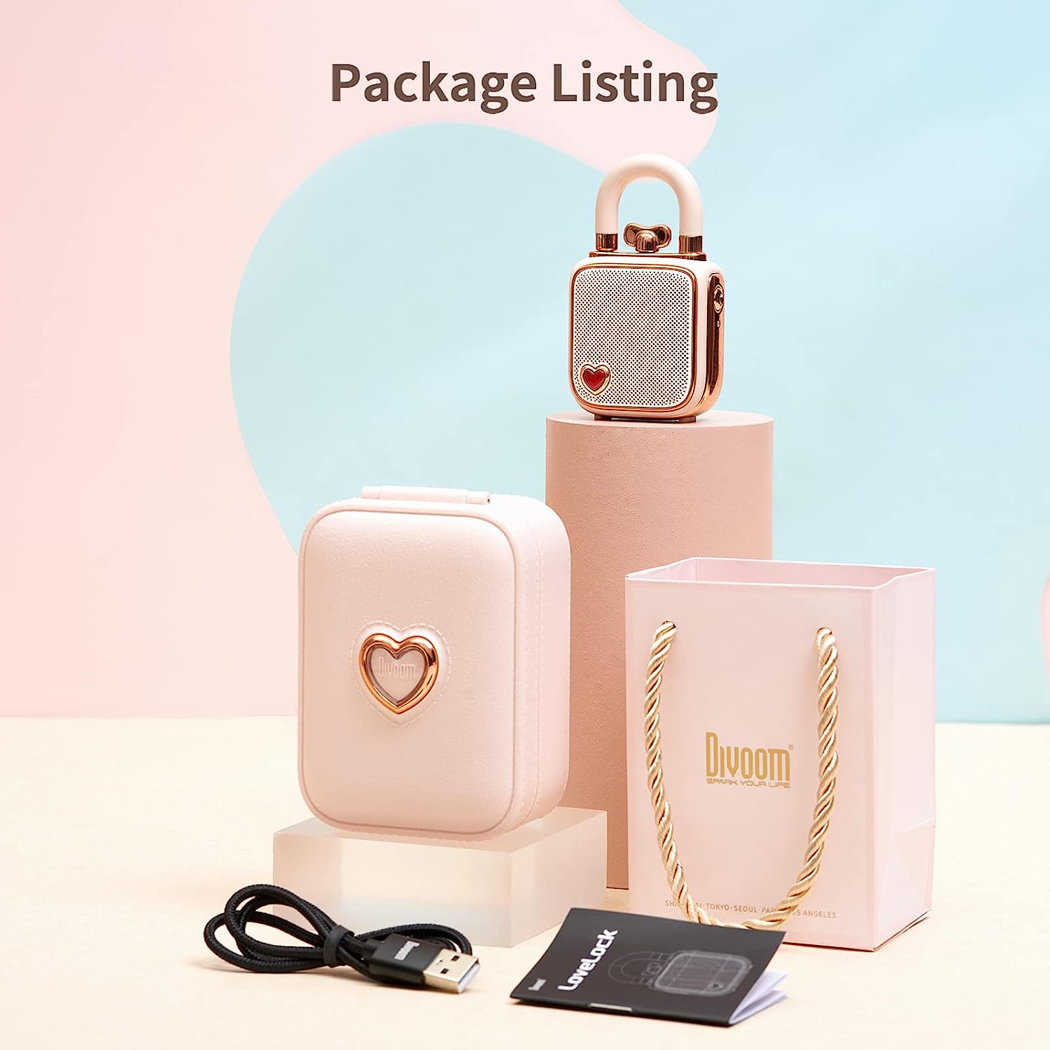 Divoom Lovelock Pink