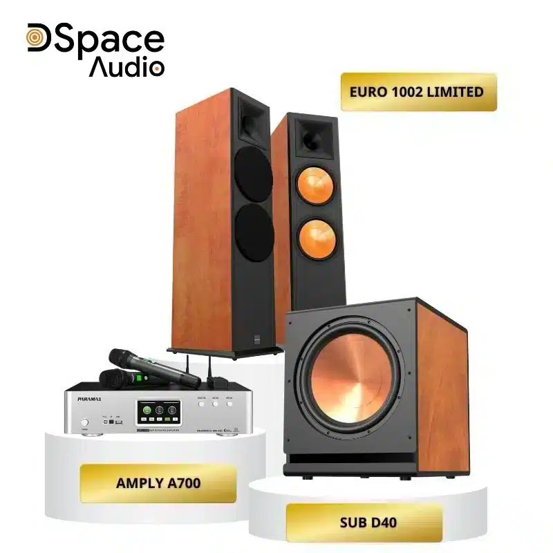 Combo KR1002S: Euro 1002 + Amply A700 + Sub D40 - Ảnh 3