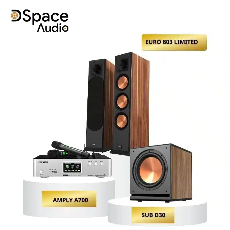 Combo KR803S: Euro 803 + Amply A700 + Sub D30 - Ảnh 2