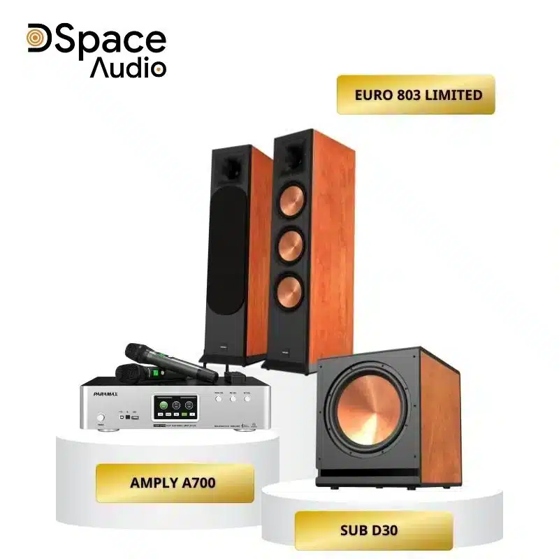 Combo KR803S: Euro 803 + Amply A700 + Sub D30 - Ảnh 3