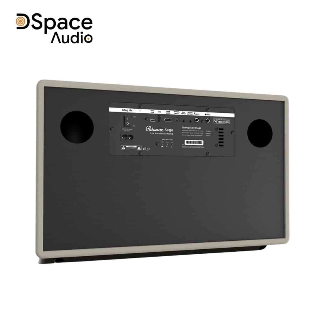 Loa Paramax Saga chính hãng 2025, Bass 20cm, 300W, Kèm 2 Micro - Ảnh 4