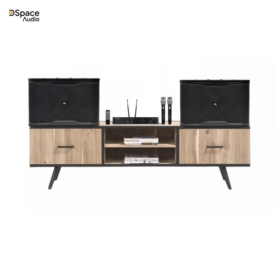 Combo Karaoke JBL RM210 + Sub Klipsch R-8SW + Vang số Sumico SU910